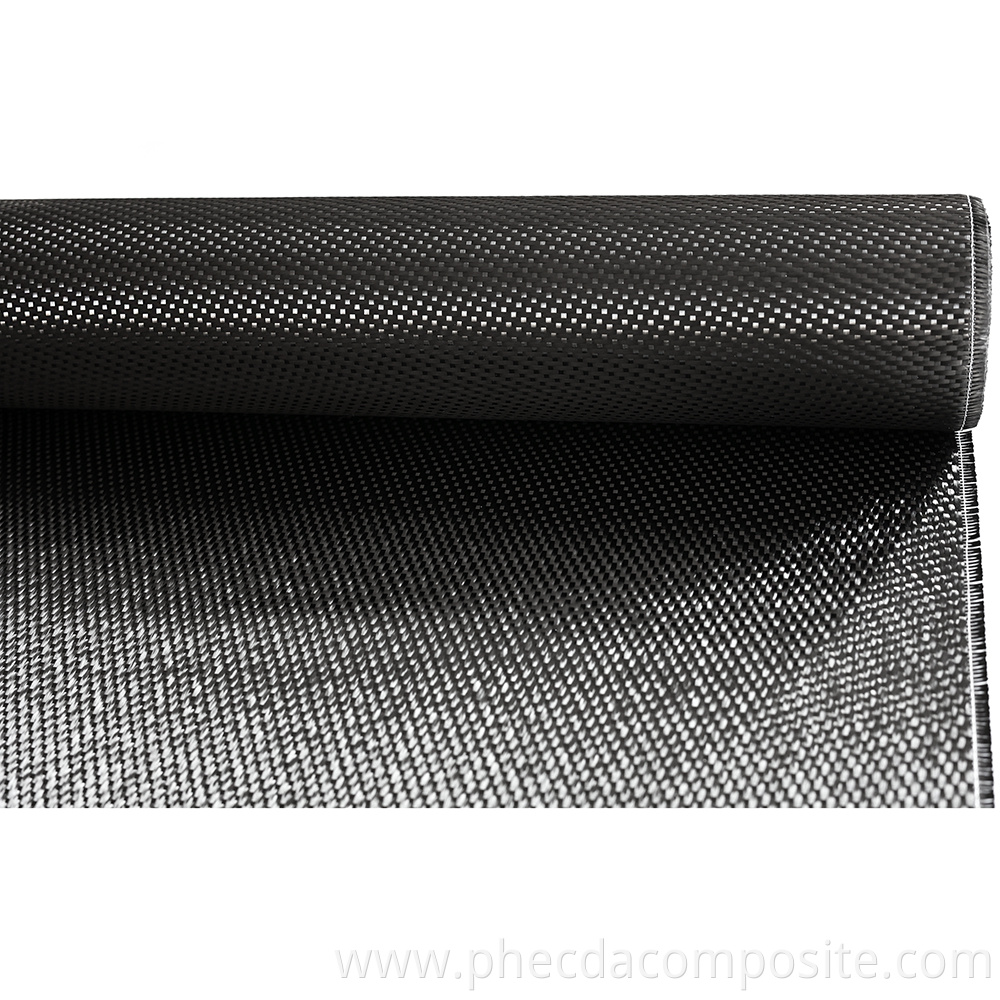 6k Satin carbon fiber fabric cloth rolls